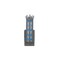 Panduit One-Hole Compression Lug, Long Barrel, Copper, None LCCF6-14AF-L - alternate 1